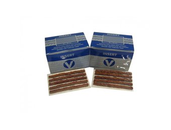 Rubbervulk Reparatiekoorden Bruin 10cm (60st)