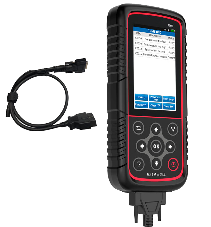 DUO programmeer tool met OBD met touchscreen