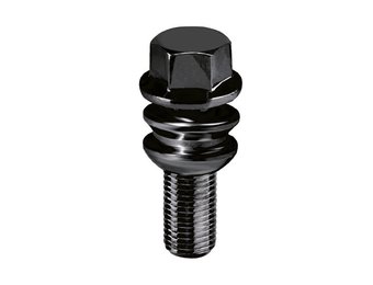 Wielbouten 15 x 1,25 x 30 K17 Bol (R14) + Ring Zwart B1276B