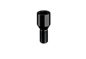 Wielbouten 12 x 1,5 x 45 D20MM STAR Zwart (tuning) B355B