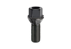 Wielbouten 14 x 1,25 x 27 K17 Zwart Verzinkt B185