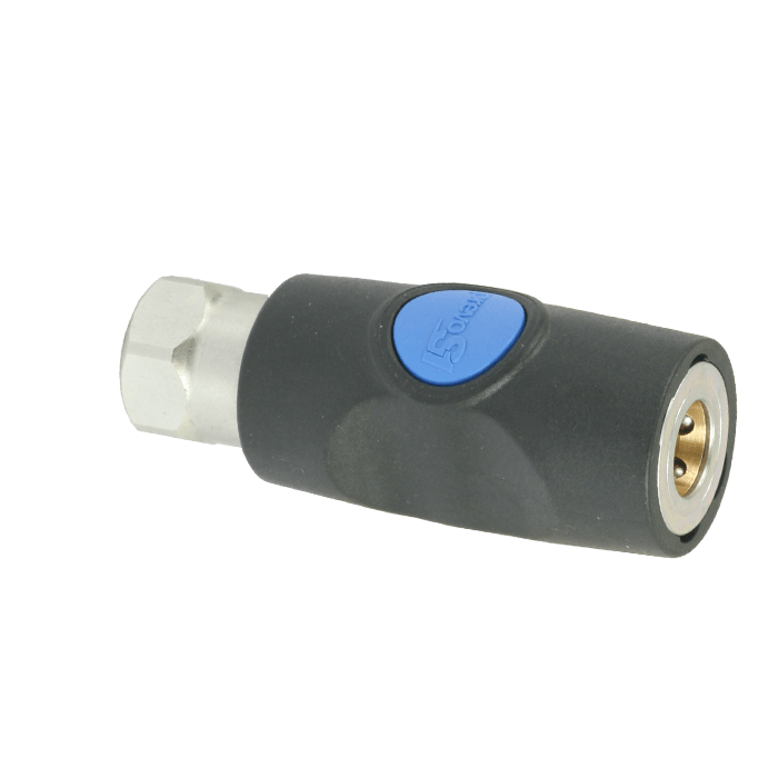 Prevost Koppeling Blauw 1/4" inw. (klein)