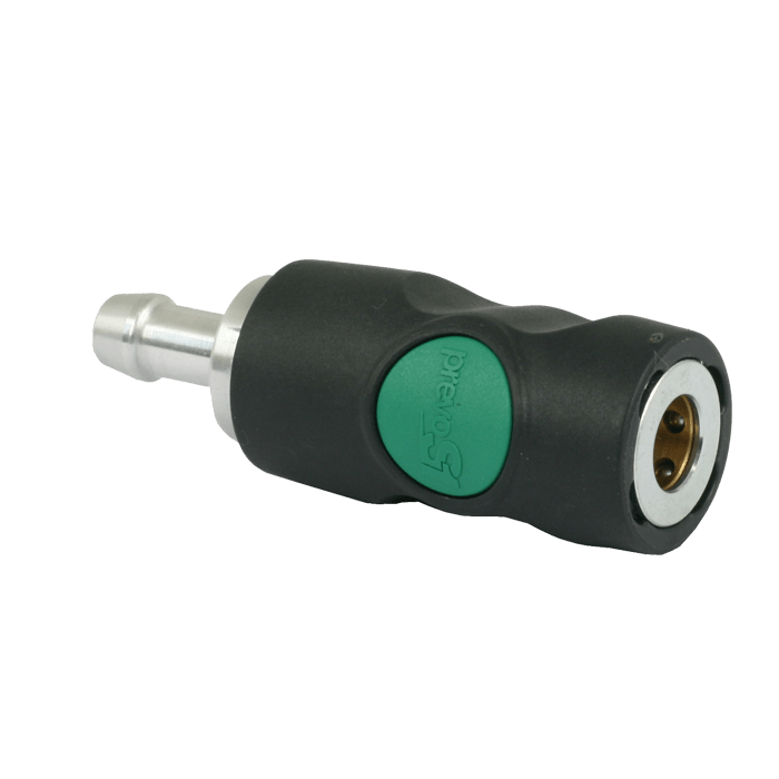 Prevost Koppeling Groen Drukknop 8mm tule