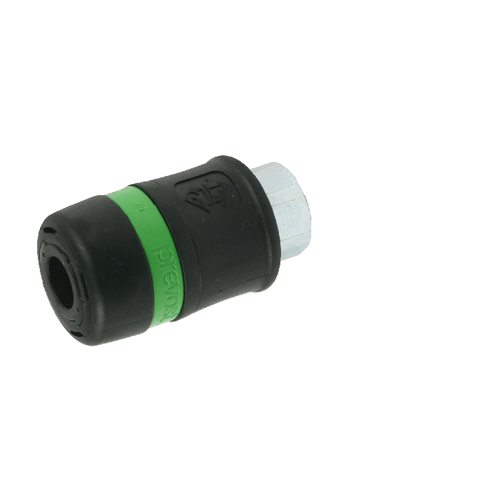 Prevost Koppeling Groen 1/4" inw.