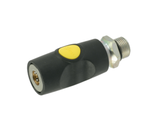 Prevost Koppeling Geel 1/2" uitw.