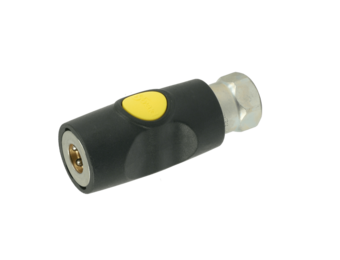 Prevost Koppeling Geel 3/8" binn.