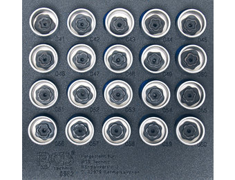 Velgenslot Demontageset 20-delig (BMW)