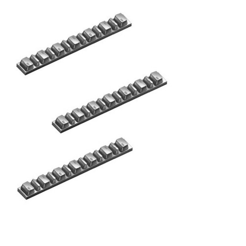 Kleeflood Motorfiets 7 x 5 gram + 6 x 2,5 gram (100st)