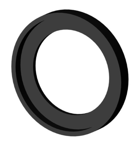 Rubber voor Spankap Hunter