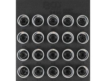 Velgenslot Demontageset 20-delig (Audi)