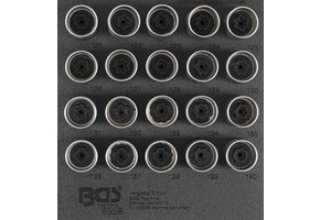Velgenslot Demontageset 20-delig (Opel/Vauxhall C)