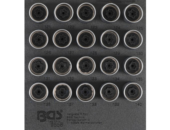 Velgenslot Demontageset 20-delig (Opel/Vauxhall C)