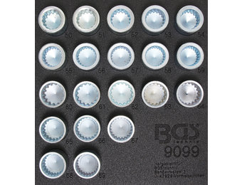 Velgenslot Demontageset 20-delig (VW Touareg & Porsche)