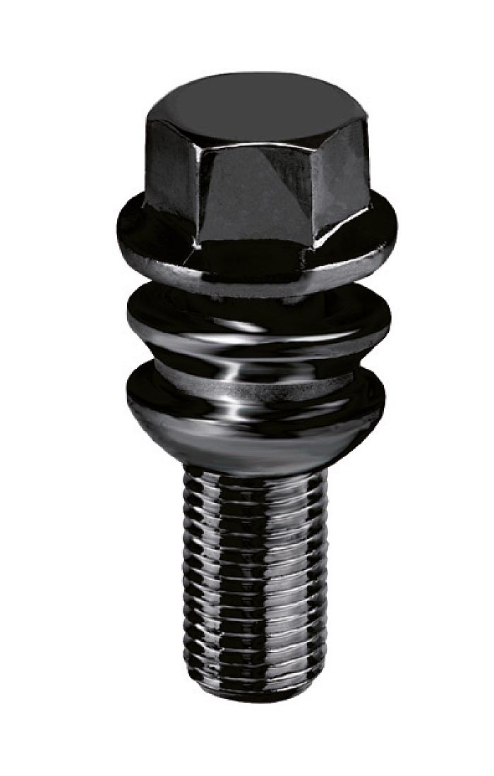 Wielbouten 15 x 1,25 x 48 KOP17 Bol (R14) + Ring Zwart B1280B