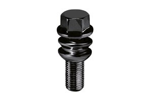 Wielbouten 15 x 1,25 x 63 K17 Bol (R14) + Ring Zwart B1284B