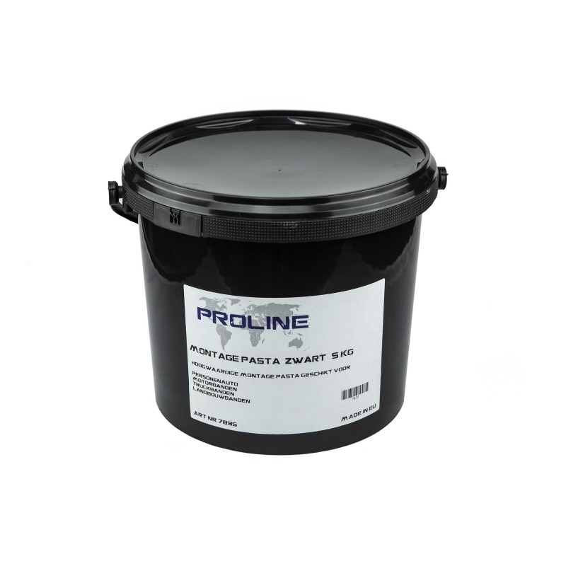 Proline Montagepasta Basic - Wit / Zwart / Geel - 1kg / 3kg / 5kg / 10kg