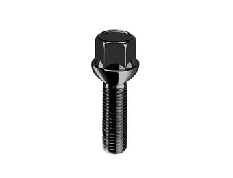 Wielbouten 12 x 1,5 x 32 K17 Bol (R12) Zwart B530B