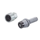 McGard Slotbouten Bol (R14) + Ring 14 x 1,50 - 37,1mm - KOP19 Zwart