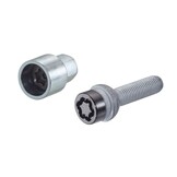 McGard Slotbouten Bol 12 x 1,50 - 44,5 mm - KOP17 Zwart