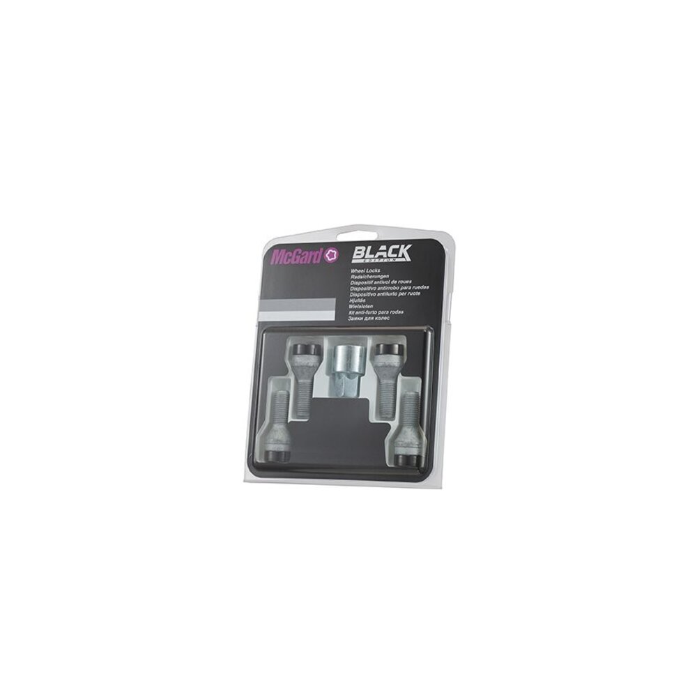 Wielbout M12 x 1,5 43 Kegel Zwart