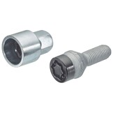 McGard Slotbouten Conisch 14 x 1,50 - 24 mm - KOP17 Zwart