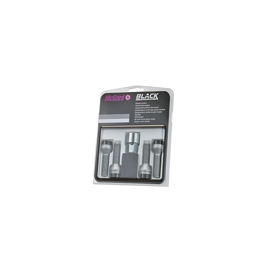 McGard Slotbouten Conisch 14x1,5 - 39 mm - KOP17 Zwart
