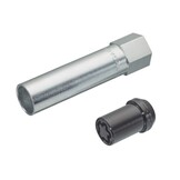 McGard Tuner Slotmoeren Conisch 12 x 1,50 - 31,5 mm - KOP21 Zwart