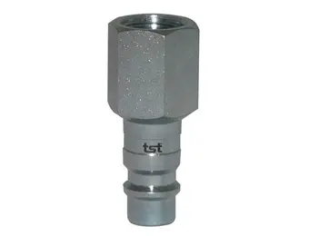TST C Insteeknippel 1/4" inw.