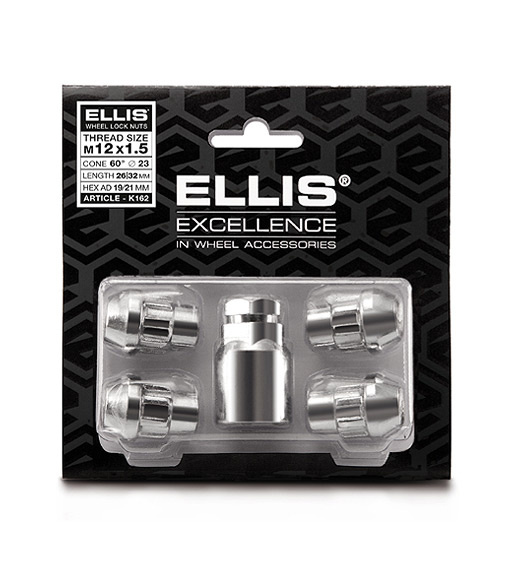 Ellis Slotmoeren Conisch 1/2 UNF - 32 mm - KOP19/21 K160