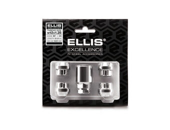 Ellis Slotmoeren Conisch Open 12x1,25 - 21,5mm - K19/21 K151