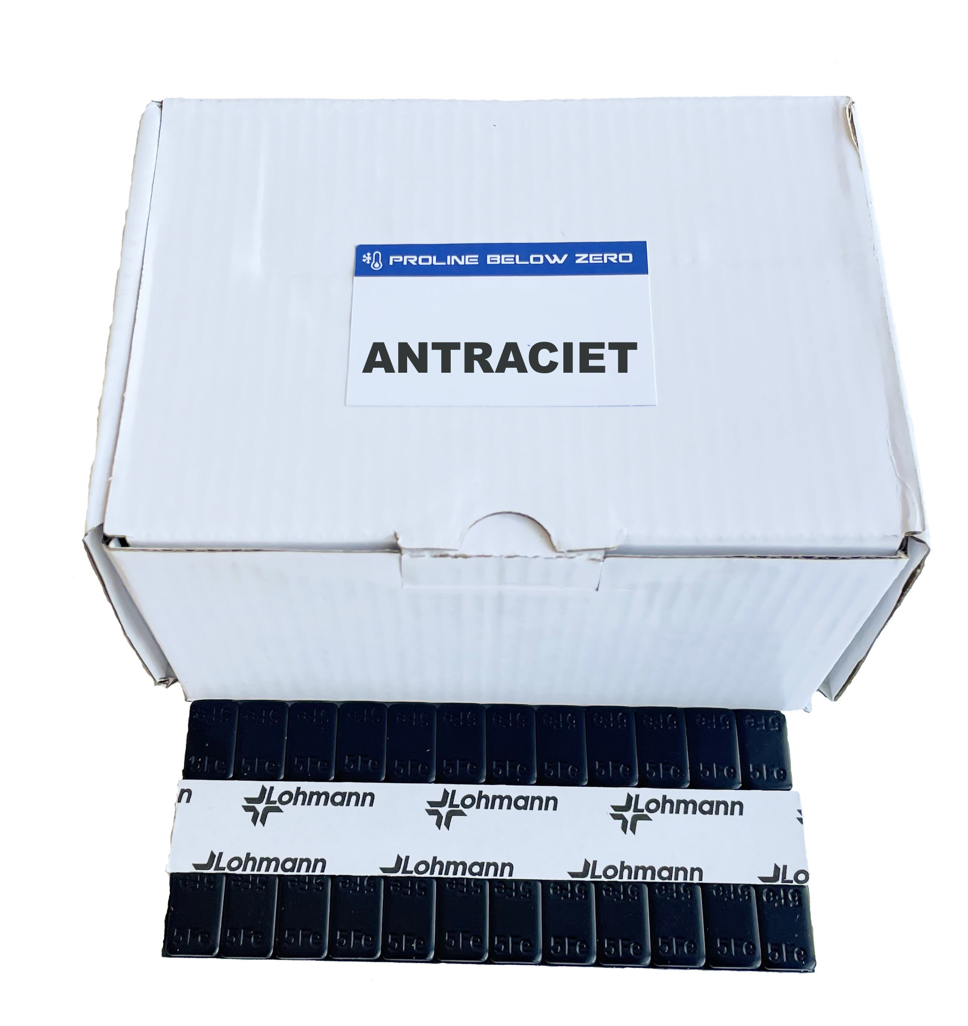 Kleefgewicht Antraciet 12 x 5 gram Lohmann Xtreme Tape (100st)