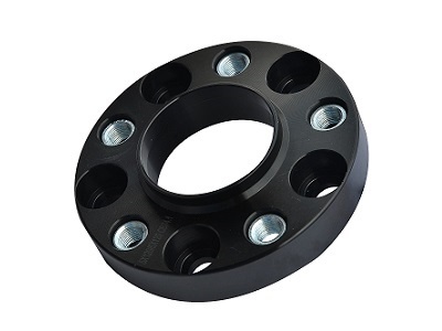 Set Schroefadapters Zwart 25MM 5X120 72,6 +C - 14x1.25 - WA2525