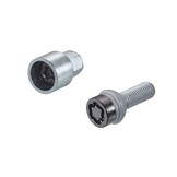 McGard Slotbouten Bol 12 x 1,50 - 24,1 mm - KOP17 Zwart