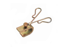 Klem t.b.v. Rubber Verlengventiel (dubbel)