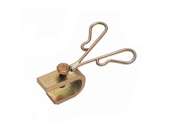 Klem t.b.v. Rubber Verlengventiel (dubbel)