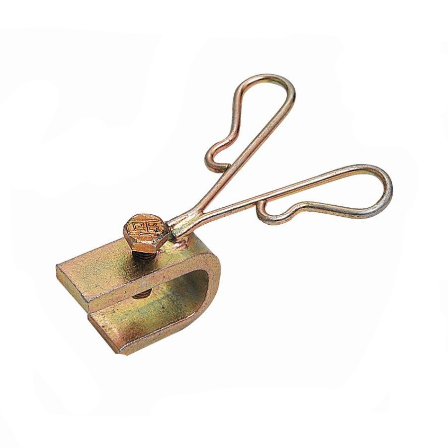 Klem t.b.v. Rubber Verlengventiel (dubbel)