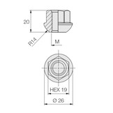 Wielmoeren 14 x 1,50 x 20 KOP19 Bol Open (R14) N253