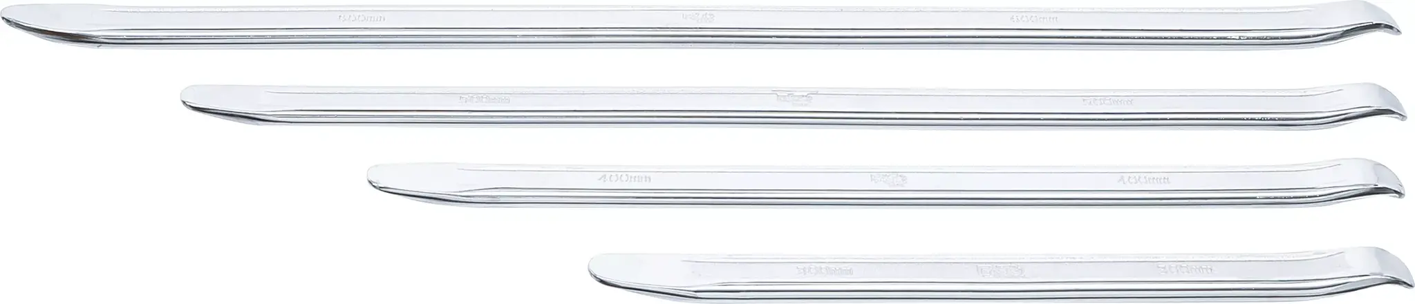 BGS Bandijzerset 300 - 400 - 500 - 600 mm (4st)