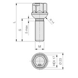 Wielbouten 14 x 1,50 x 47 KOP17 Bol (R14) B579