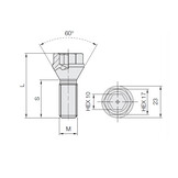 Wielbouten 14 x 1,50 x 19 KOP17 Dun B225