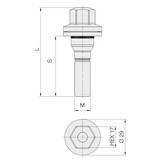 Wielbouten Vlak 12 x 1,50 x 35 KOP17 Geomet B1150