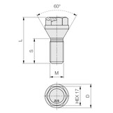 Wielbouten 12 x 1,50 x 26 KOP17 Dun B203