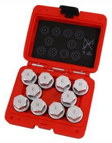 Proline Landrover Velgenslot Demontageset (10-delig)