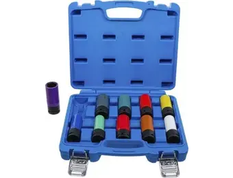 BGS Kracht Wielmoerdopsleutelset 12,5mm 1/2" (10-delig)