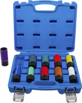 BGS Kracht Wielmoerdopsleutelset 12,5mm 1/2" (10-delig)