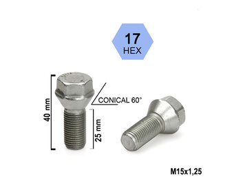 Wielbouten 15 x 1,25 x 33 K17 Conisch B1322F