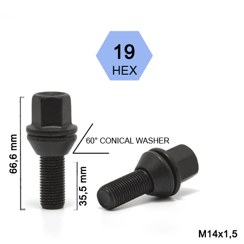 Wielbouten 14 x 1,50 x 35 KOP19 Ring Zwart B328BF
