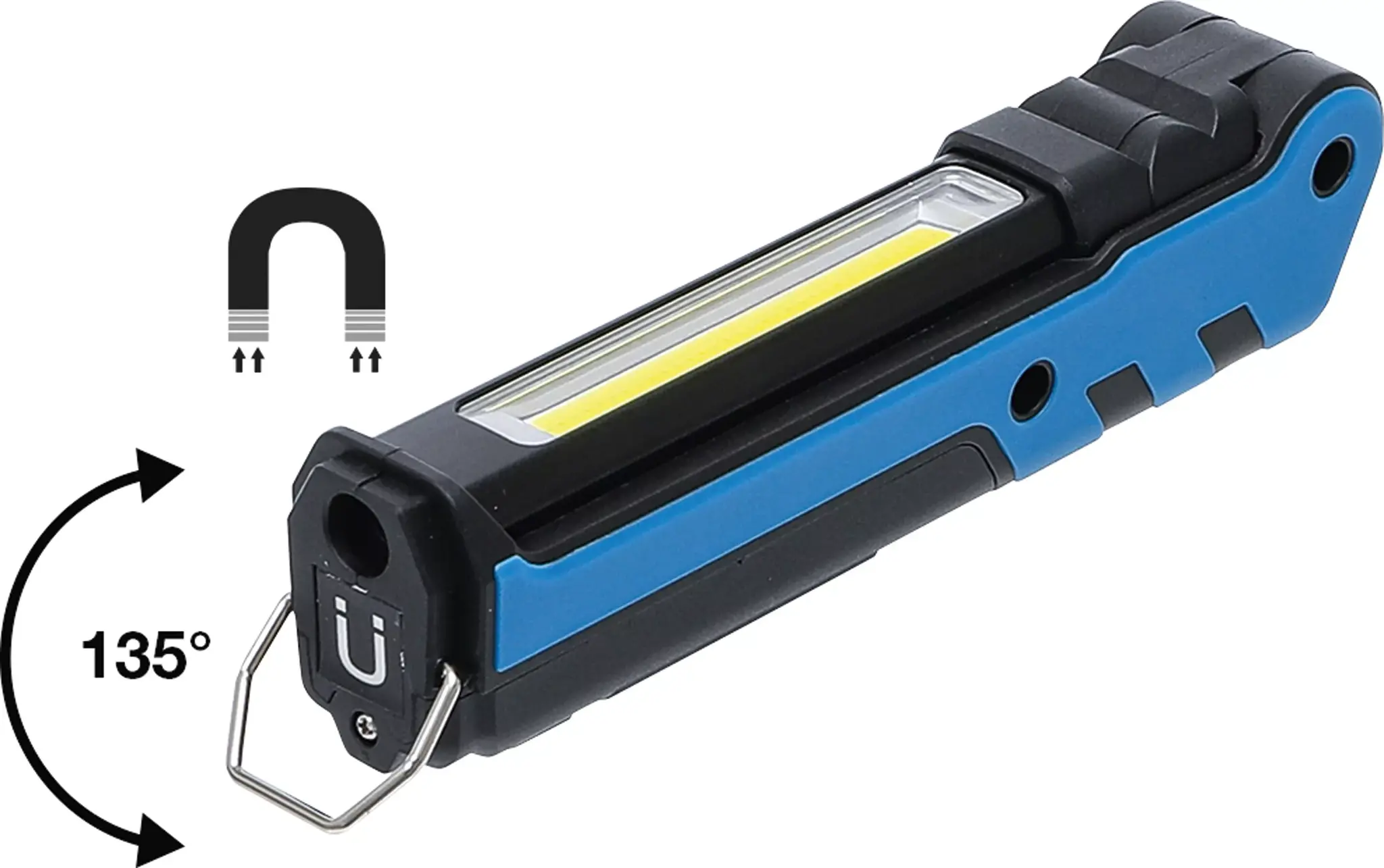 BGS Accu Kniklamp COB-LED 5W