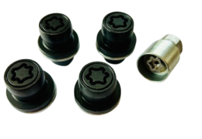 McGard Slotmoeren Vlak 14 x 1,5 - 19,4/42,6mm - K22 Zwart