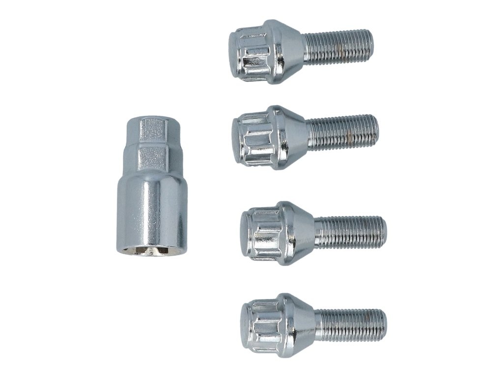 Blister Slotbouten M12x1.50 Conisch 28mm